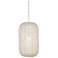 Currey & Company Cocoon 15.5" Cream 1-Light Pendant