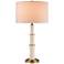 Currey and Company Colette Ivory Marble Table Lamp