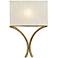 Currey & Company Cornwall 18" High Gold Wall Sconce
