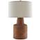 Currey and Company Crossroads Rough Terracotta Table Lamp