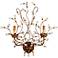 Currey and Company Crystal Bud 21" High Wall Sconce