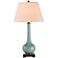 Currey and Company Dante Blue Table Lamp