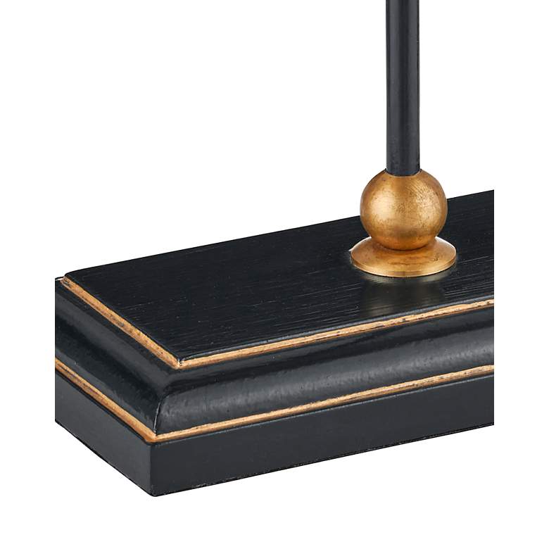 Image 3 Currey & Company Daphne 16 1/2"H Black and Gold Table Lamp more views