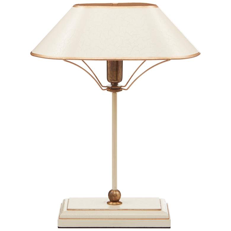 Image 5 Currey &amp; Company Daphne 16 1/2 inchH Ivory Accent Table Lamp more views