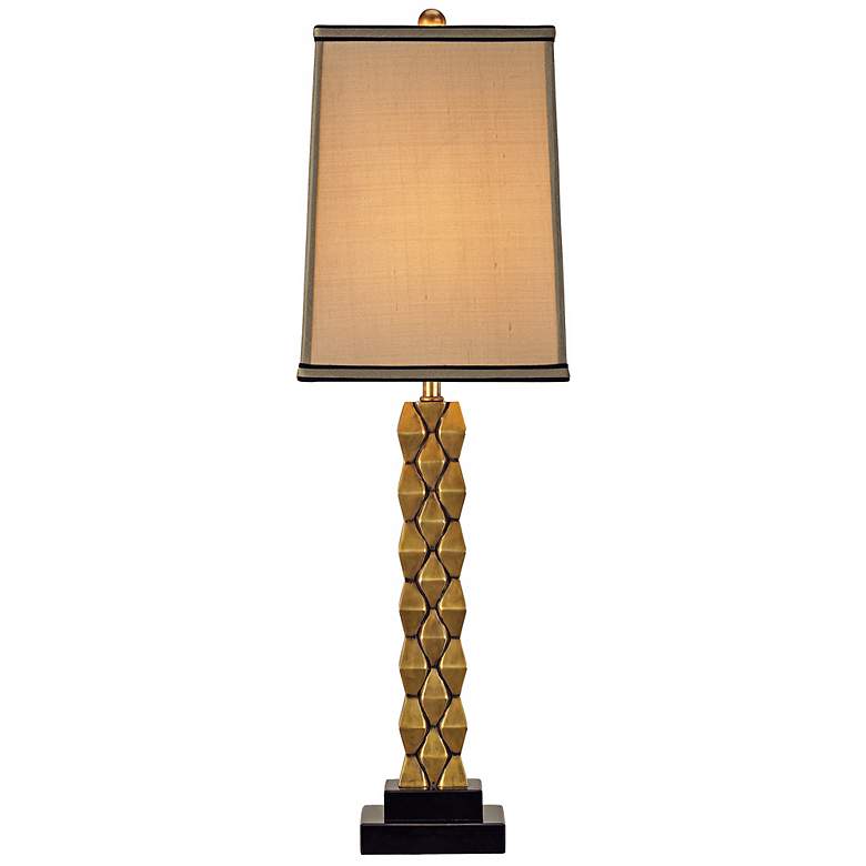 Image 1 Currey and Company Debonair Cast Brass Table Lamp