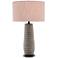 Currey and Company Deirks Light Gray and Brown Table Lamp