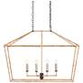 Thumbnail1 of Currey & Company Denison 40" Wide 4-Light Open Rattan Chandelier
