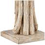 4_Currey and Company Driftwood 34" Whitewash Wood Tree Trunk Table Lamp more views