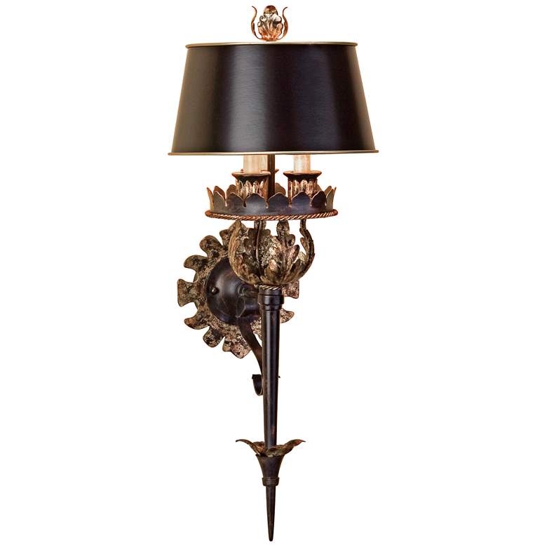 Image 1 Currey &amp; Company Duke 26 inch High Wall Sconce