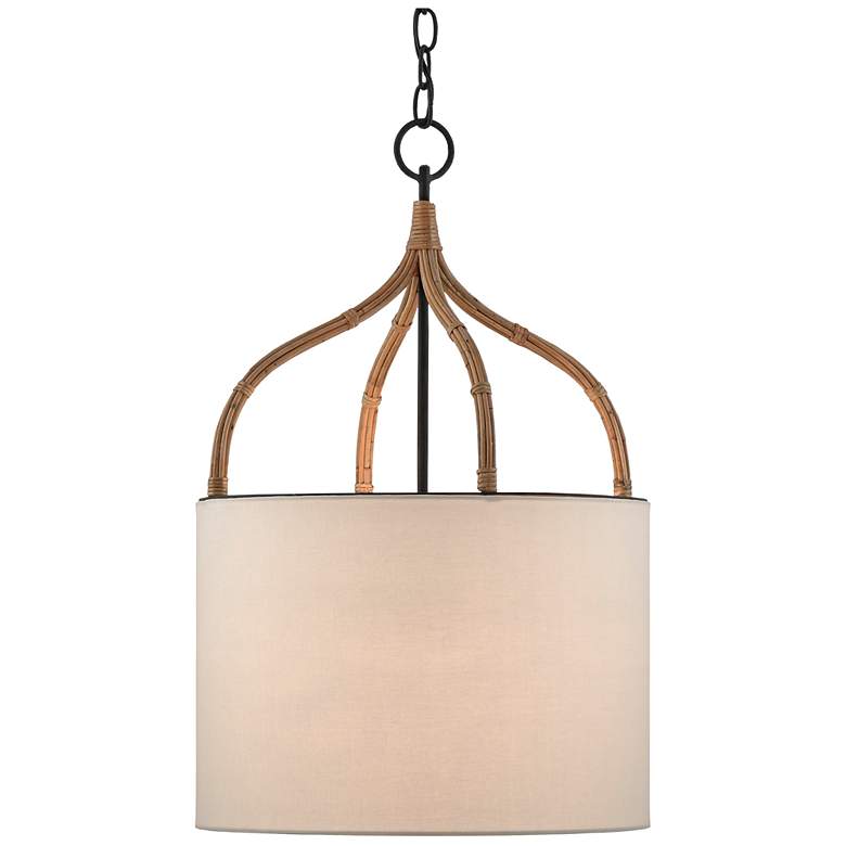 Image 1 Currey & Company Dunning 15" Pendant 1-Light Pendant