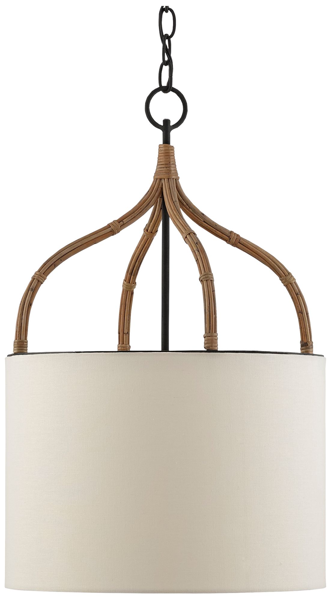 Image 2 Currey & Company Dunning 15" Pendant 1-Light Pendant more views