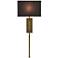 Currey & Company Edmund Brass 1-Light Wall Sconce