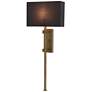 3_Currey & Company Edmund Brass 1-Light Wall Sconce more views