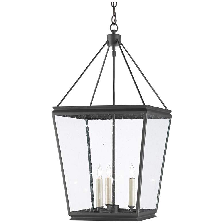 Image 1 Currey & Company Ellerman 28" Iron 3-Light Lantern