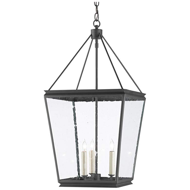 Image 1 Currey &#38; Company Ellerman 28 inch Iron 3-Light Lantern