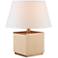Currey and Company Eloise 14 1/2"H Natural Accent Table Lamp
