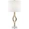 Currey & Company Elyx Chinois Silver Leaf Table Lamp