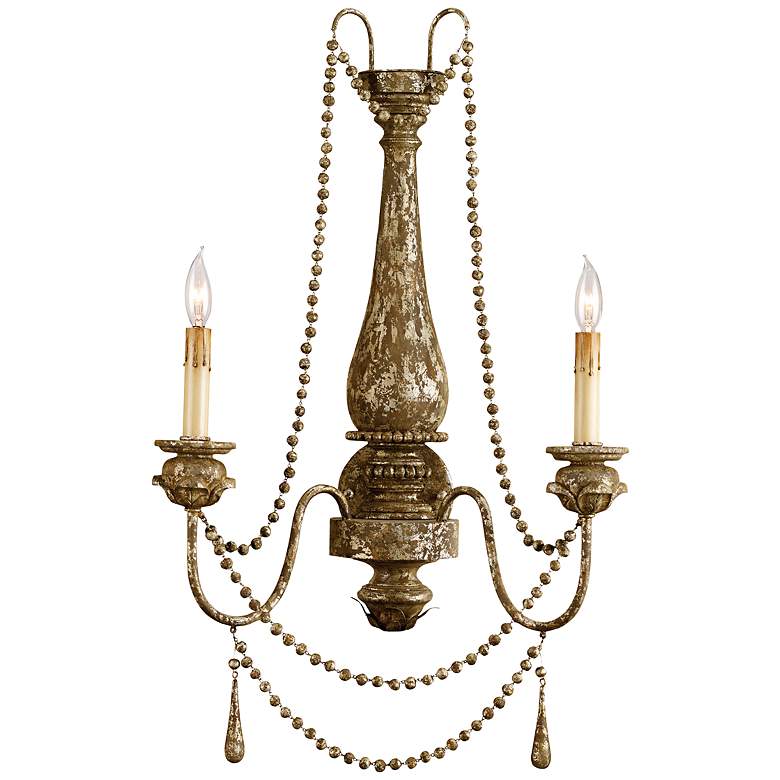 Image 1 Currey and Company Eminence 27 1/2" High Wall Sconce