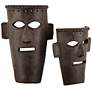 Currey &#38; Company Etu Black Mask Set of 2