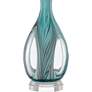 Currey &amp; Company Eudoxia 31" Blue Glass Table Lamp