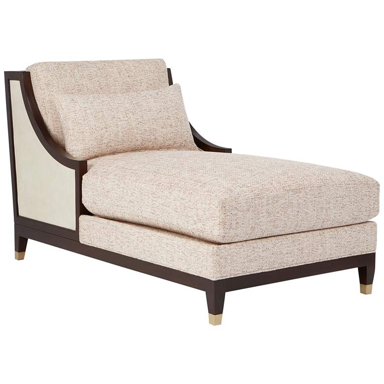 Image 1 Currey and Company Evie 32 inch Wide Happy Returns Chaise Lounge