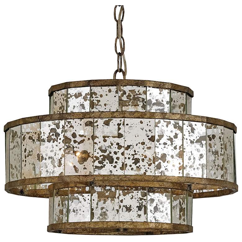 Image 1 Currey & Company Fantine 18" Small 4-Light Chandelier