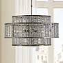 1_Currey & Company Fantine 30" Bronze and Raj Mirror Chandelier