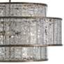 3_Currey & Company Fantine 30" Bronze and Raj Mirror Chandelier more views