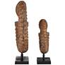 2_Currey & Company Faux Horn Sculptures Set of 2 more views