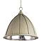 Currey & Company Fenchurch 23" Wide Oyster Pendant