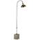 Currey and Company Finstock 65" High Modern Pyrite Bronze Floor Lamp