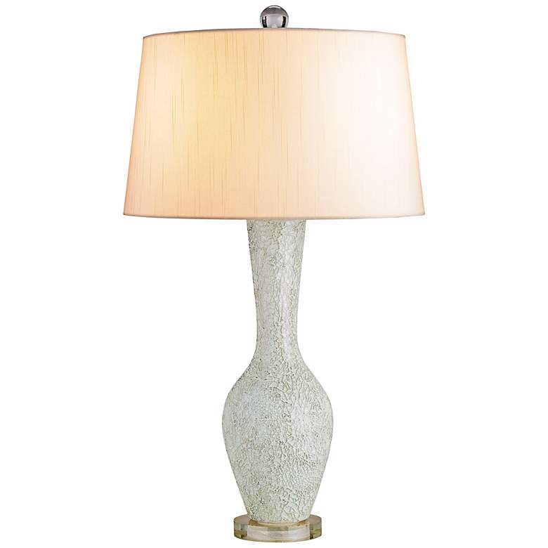 Image 1 Currey and Company Flamboyant Glass Mosaic Table Lamp