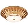 3_Currey & Company Floris 22"W Autumn Gold LED Ceiling Light more views