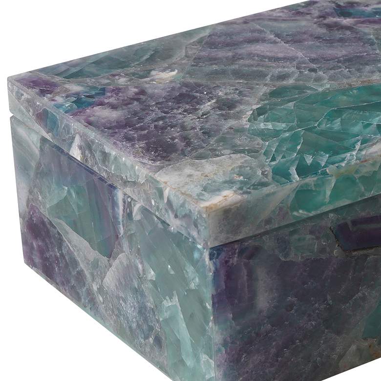 Image 2 Currey & Company Fluorite Decorative Box more views