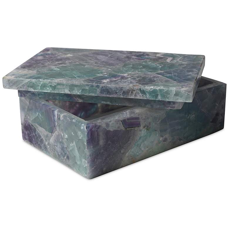 Image 3 Currey & Company Fluorite Decorative Box more views