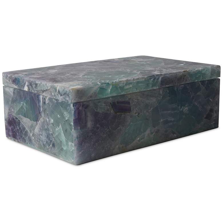 Image 4 Currey & Company Fluorite Decorative Box more views