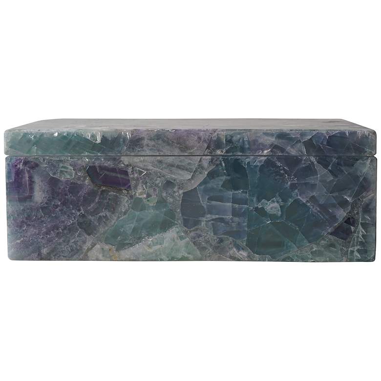 Image 5 Currey & Company Fluorite Decorative Box more views