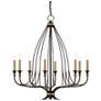 1_Currey & Company Folgate 29" Small Black 8-Light Chandelier