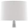 Currey &amp; Company Forefront Gray White Ceramic Table Lamp