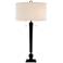 Currey and Company Forna Black Marble Table Lamp