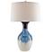 Currey and Company Fte Cobalt Ceramic Table Lamp