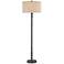 Currey & Company Gallo 64 1/2" Classic Bronze Floor Lamp