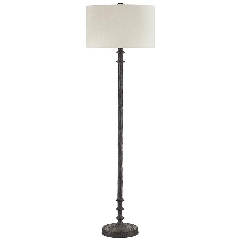 Image 2 Currey & Company Gallo 64 1/2" Classic Bronze Floor Lamp more views