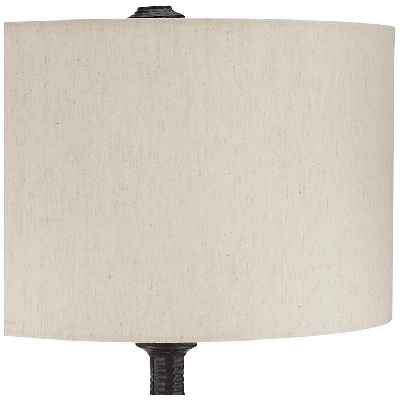 Image 4 Currey & Company Gallo 64 1/2" Classic Bronze Floor Lamp more views