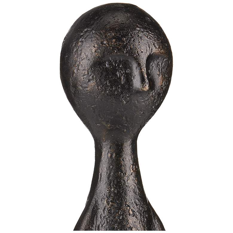 Image 5 Currey & Company Ganav Bronze Figure Set of 3 more views