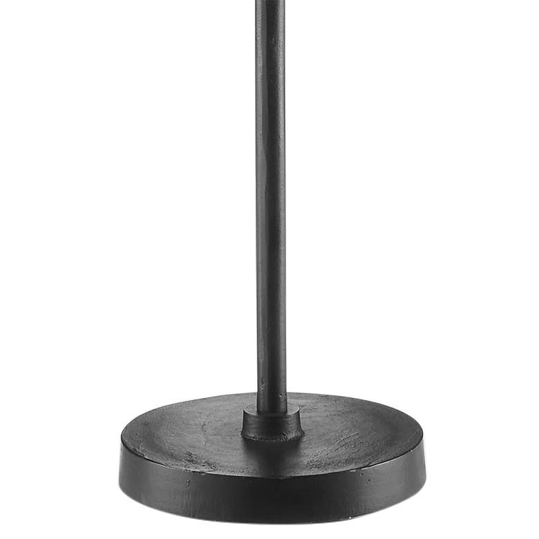 Image 4 Currey &amp; Company Germaine 62 inch Black Aluminum Floor Lamp more views
