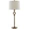 Currey & Company Germaine Antique Brass Stem Table Lamp