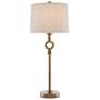 Currey &amp; Company Germaine Antique Brass Stem Table Lamp