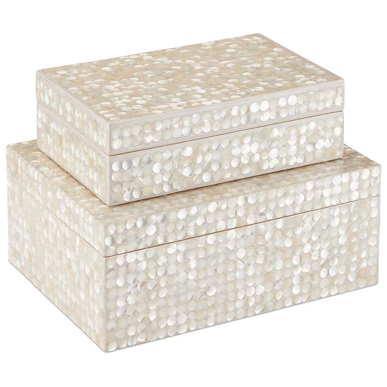 Image 1 Currey & Company Gerri Dot Box Set of 2