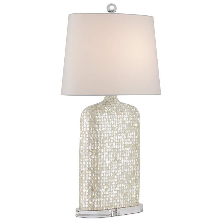 Image 5 Currey and Company Gerri Dot Mother of Pearl Table Lamp more views
